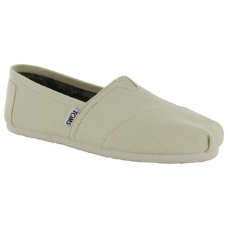 Toms Women's 'Classic Canvas' Slip On Casual Loafer Shoes