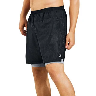 Champion Men's Cool CTRL Run Shorts with Compression Liner