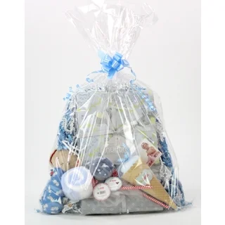Sweet Baby Boy Toy and Blanket Gift Assortment