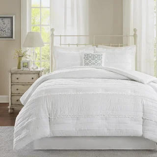 Madison Park Isabella White Comforter Set