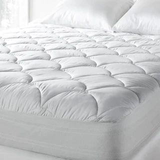 Tommy Bahama 300 Thread Count Cotton Sateen Easy Care Cooling Mattress Pad