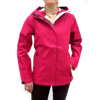 Narragansett Traders Women's Dark Pink Lightweight Waterproof Hooded Jackets