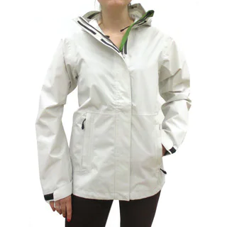 Narragansett Traders Women's Ivory Lightweight Waterproof Hooded Jackets
