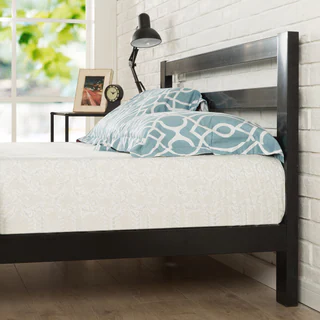 Priage Platform 2000H Bed Frame with Headboard, Twin