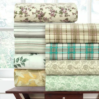 Wilshire Hill Luxurious Cotton Flannel Sheet Sets