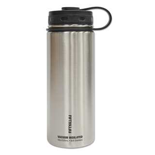 Fifty/Fifty 18-ounce Double-wall Vacuum-insulated 100-percent Stainless Steel Water Bottle