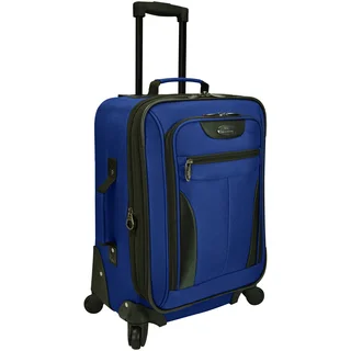 Traveler's Choice U.S. Traveler Charleville 20-inch Expandable Carry-on Spinner Suitcase