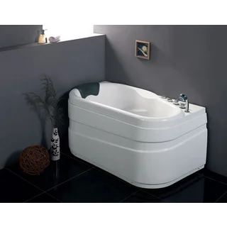 EAGO AM175-R White Acrylic 5-foot Whirlpool Bathtub