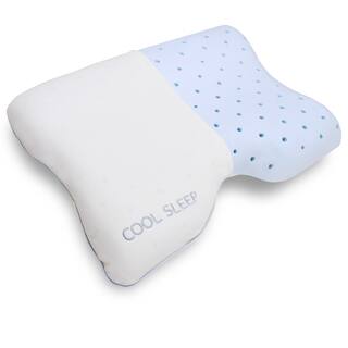 PostureLoft Cool Sleep Contour Gel Memory Foam Pillow