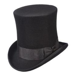 Men's Scala WF571 Victorian Tall Top Hat Black