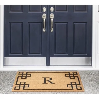 Nourison Elegant Entry Monogrammed Doormat (2' x 3')