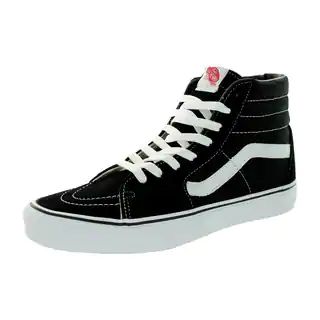 Vans Unisex Sk8-Hi Black Canvas Skate Shoes