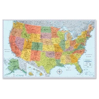 Rand McNally U.S. Wall Map - Multi