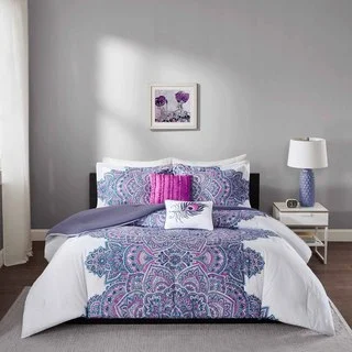 Intelligent Design Katarina Purple Comforter Set