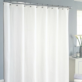 Excell Waffle Shower Curtain