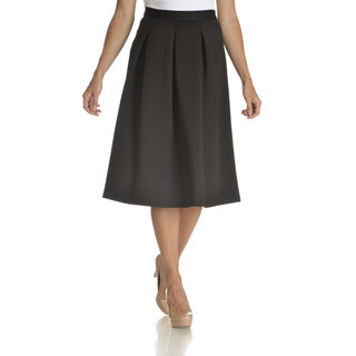 Chelsea & Theodore Women's Pleated Mid-length Skirt