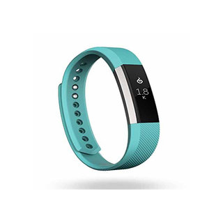 Fitbit Alta Fitness Tracker, Teal/Silver, Small