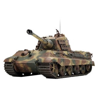 VS Tanks 1:24 3-tone Camo German King Tiger (Henschel Turret) RC Tank