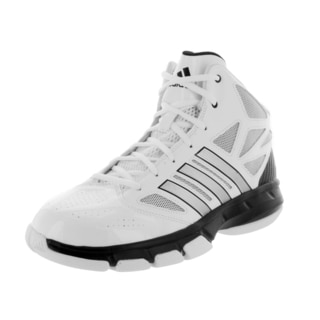 Adidas Men's Cross 'Em 2 RunWhite/MetBlack Basketball Shoe