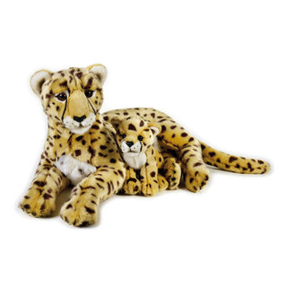 National Geographic Cheetah with Baby Plush