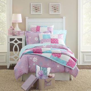 Lullaby Bedding Butterfly Garden Cotton Printed 4-piece Comforter Set
