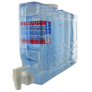 Arrow Plastic 00745 1.25 Gallon Slimline Beverage Container