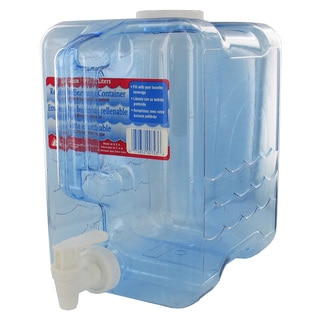 Arrow Plastic 00743 2 Gallon Beverage Dispenser Container