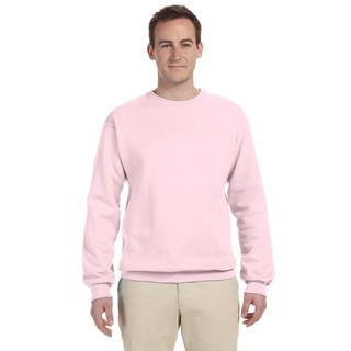 50/50 Nublend Fleece Men's Crew-Neck Classic Pink Sweater