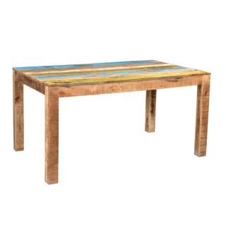 Timbergirl Suman Rustic Multicolor Dining Table