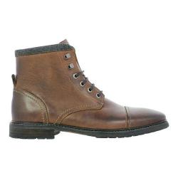 Men's Florsheim Indie Cap Toe Boot Chestnut Smooth Leather
