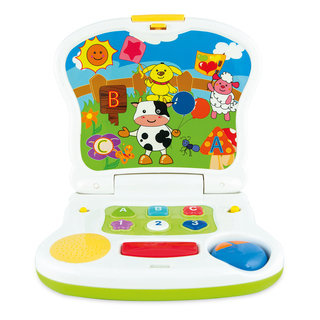 Winfun Children's Cow-themed Interactive Laptop Toy