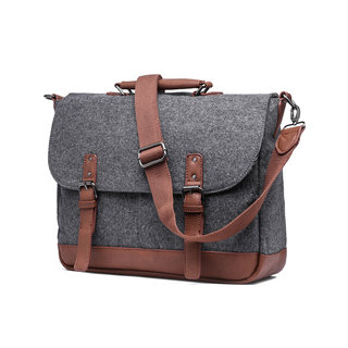 Something Strong Wool Laptop/Tablet Messenger Bag