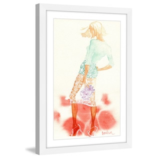 Marmont Hill - 'Summer Breeze' by Lovisa Oliv Framed Painting Print