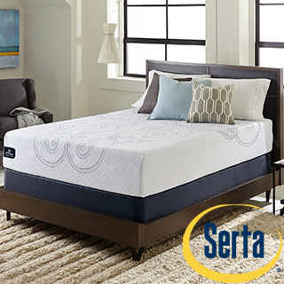 Serta Perfect Sleeper Isolation Elite 12-inch King-size Gel Memory Foam Mattress Set