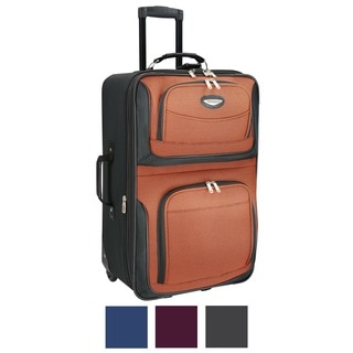 Travel Select by Traveler's Choice Amsterdam 25-inch Medium Expandable Upright Suitcase