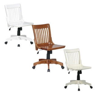 Office Star Deluxe Wooden Bankers Chair