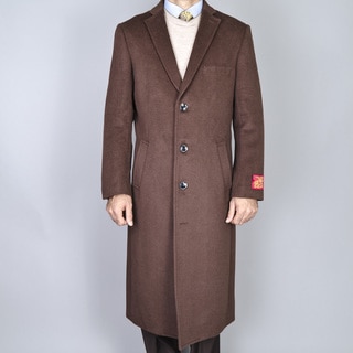 Men's Wool and Cashmere Winter Top Coat