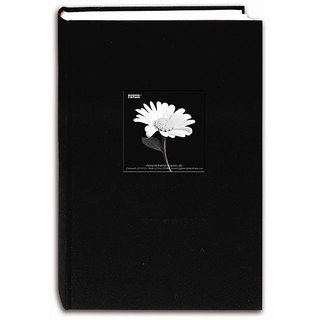 Pioneer Fabric Frame Cover Deep Black Bi-directional Memo Albums (Pack of 2)