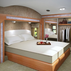 Accu-Gold Memory Foam Mattress 8-inch California King-size Bed Sleep System