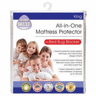 All-In-One Protection with Bed Bug Blocker Mattress Protector