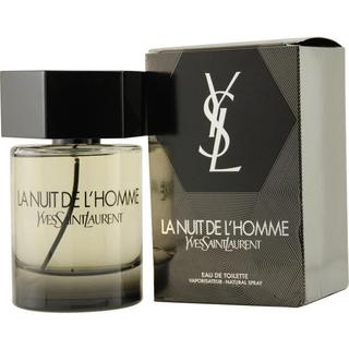 Yves Saint Laurent La Nuit De L'Homme Men's 2-ounce Eau de Toilette Spray