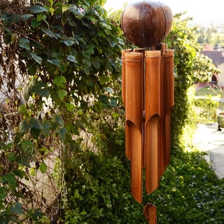 Bamboo 'Natural Medium' Wind Chime (Indonesia)
