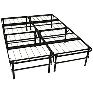DuraBed Full-size Heavy Duty Steel Foundation & Frame-in-One Mattress Support System Platform Bed Fr