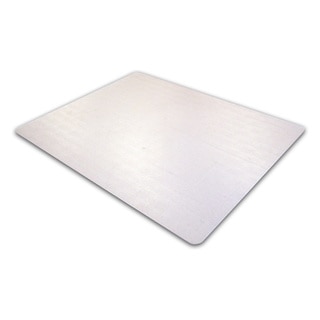 Floortex Cleartex Ultimat Polycarbonate Rectangular Chair Mat (48x53) for Carpet