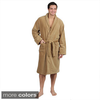 Men's Cotton Terrycloth Bath Robe