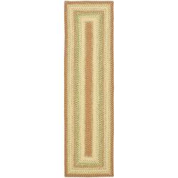 Safavieh Hand-woven Indoor/Outdoor Reversible Multicolor Braided Rug (2'6 x 4')
