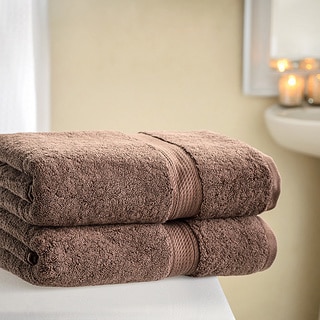 Superior Collection Luxurious 900 GSM Egyptian Cotton Bath Towels (Set of 2)
