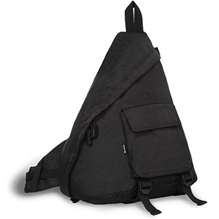 J World Black 'Kitten' 19-inch Sling Backpack