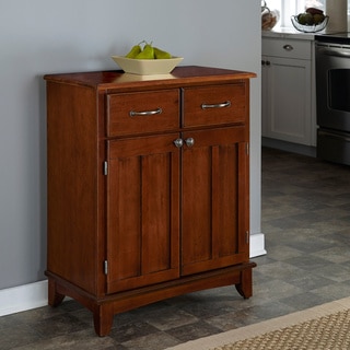 Home Styles Medium Cherry Buffet with Wood Top