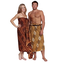 Traditional Male/Female Indonesian Sarongs (Indonesia)